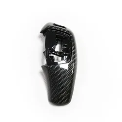 Carbon Fiber Gear Knob Cover Replacement type For BMW F20 F21 F22 F23 F30 F10 F11 F07 F12 F13 F06 F01 F02 X3 X4 X5 X5 F15 F16