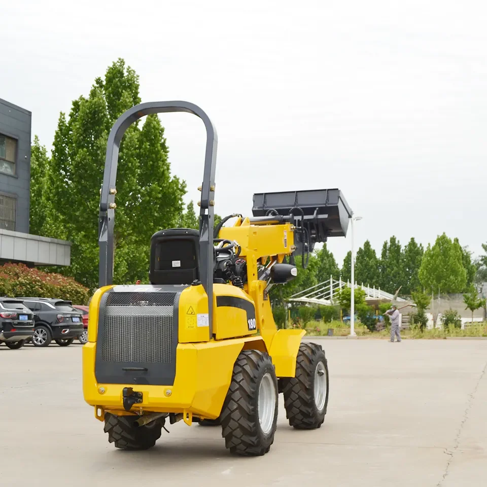 Kubota Mini Skid Steer Loader 1ton 2ton Wheel Loader Front Loader Design Construction Farm Work Offer Core Components Engine