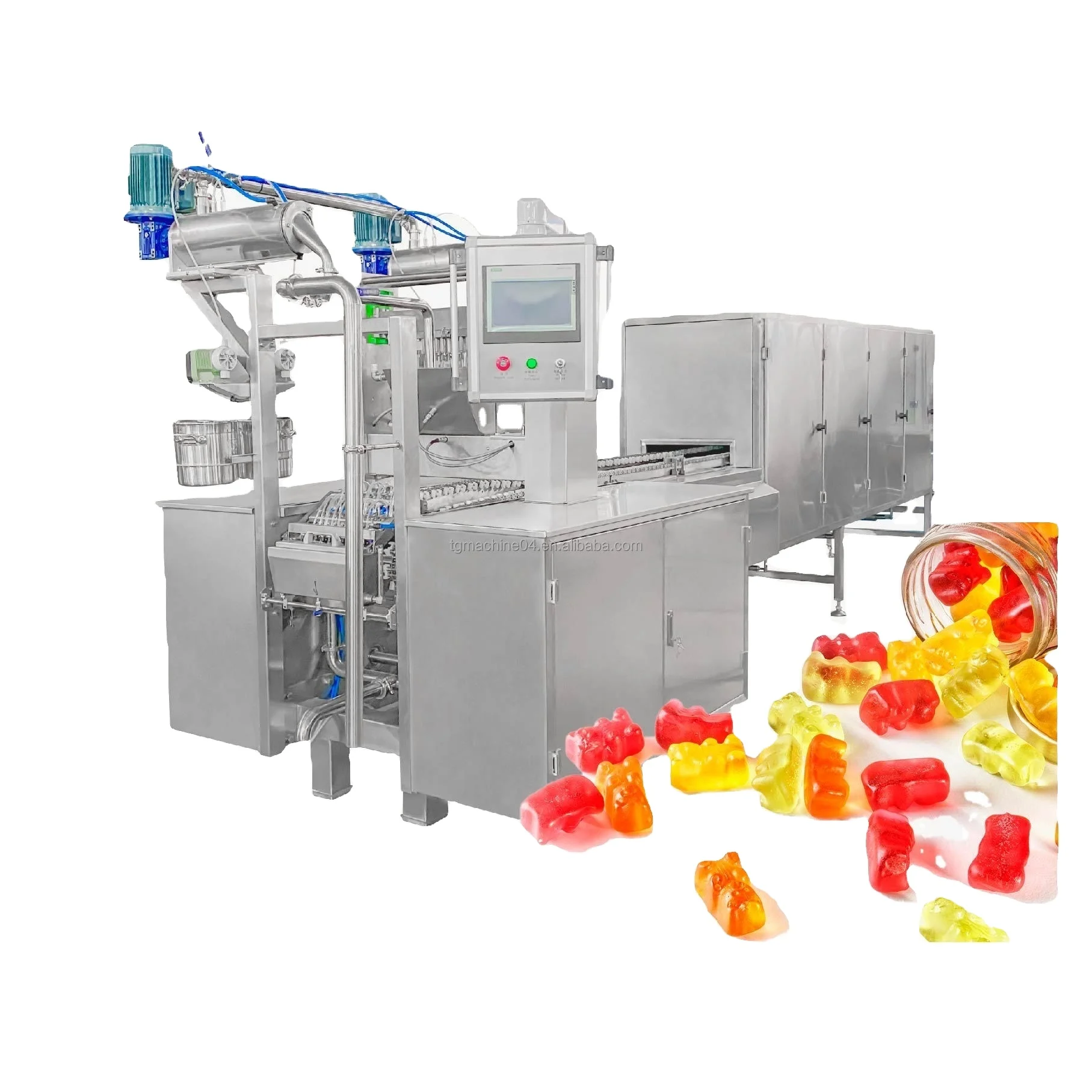 High depositing speed High end jelly gummy bear candy depositor machines