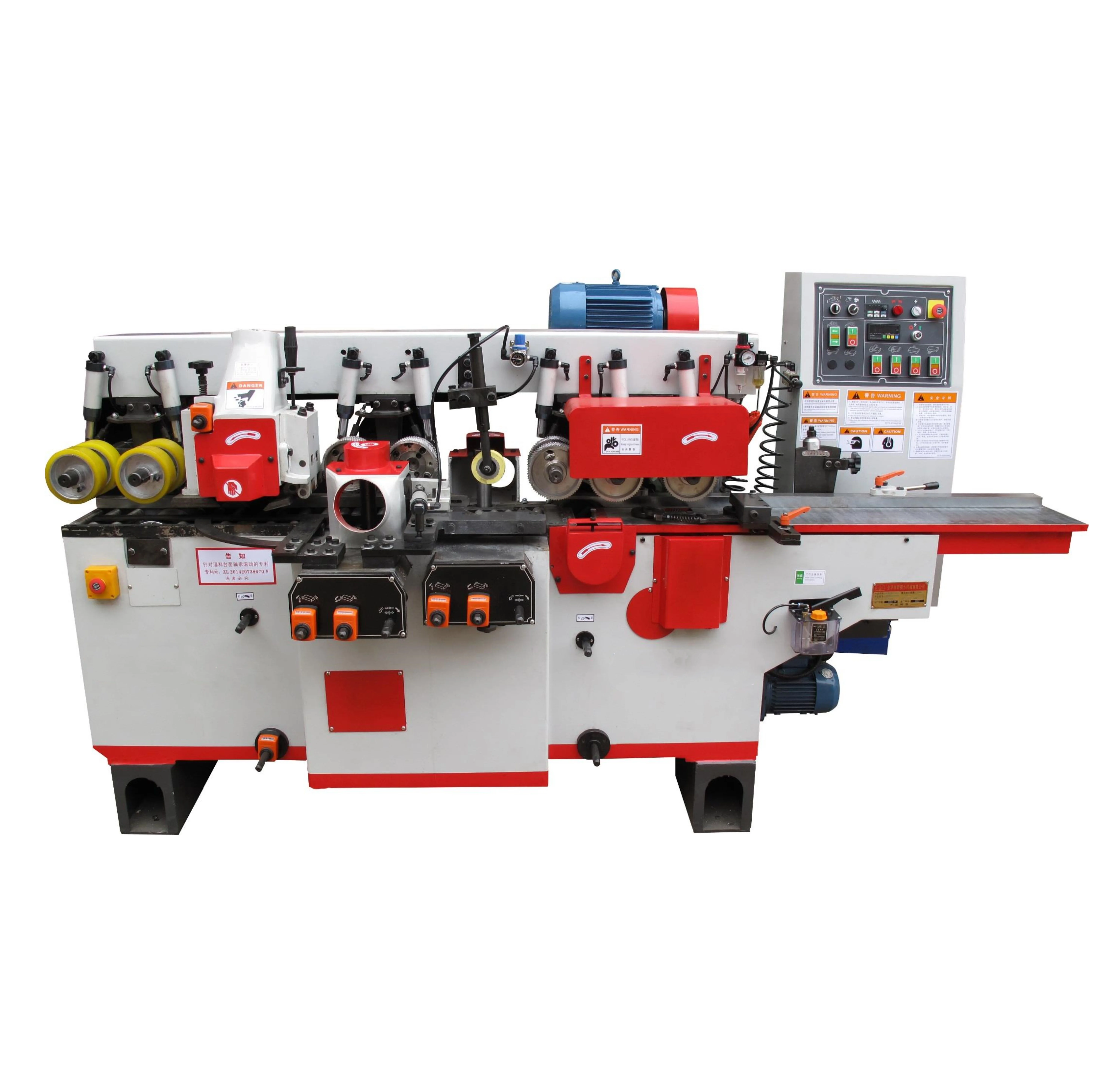 180mm 4 moulding spindle wet wood board plank woodworking four side spindle shaper moulder molder shaping moulding machine
