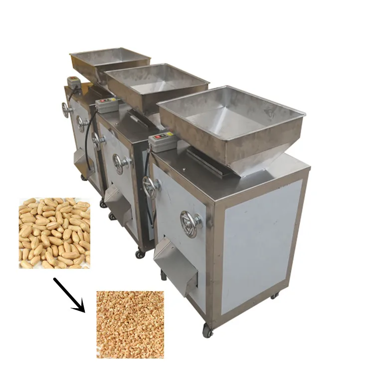 OC-QS200 Automatic Electric Industry Nut Macadamia Cashew Nut Peanut Almond Cutting Crushing Chopping Machine Chopper