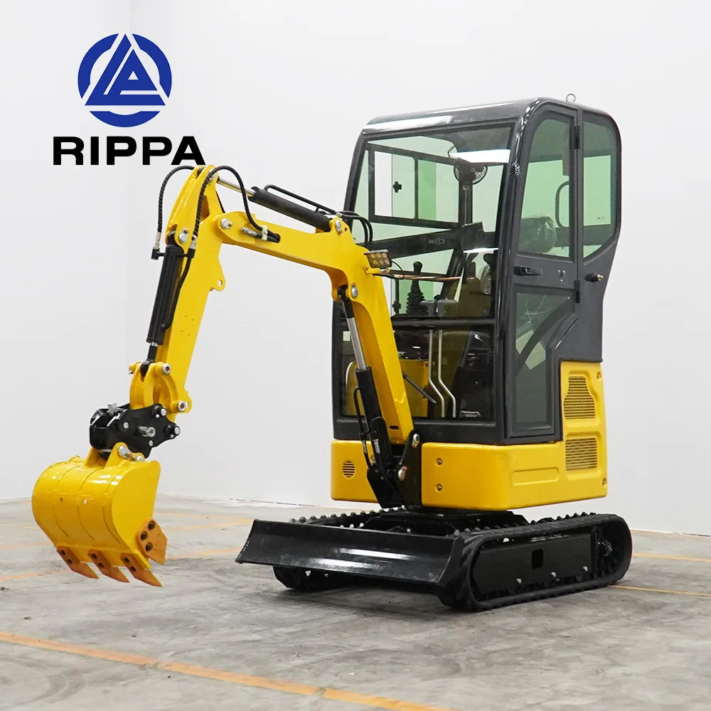 Распродажа завод Rippa ферма мини-экскаватор двигатель Kubota 1 8 тонн 2 тонны