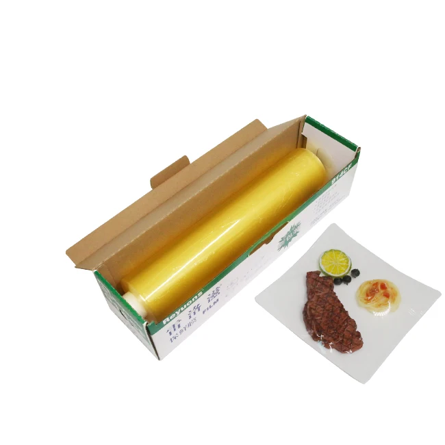 Factory Supplying Wholesale High Adhesion Home Use  Pvc Cling Wrap Film Price