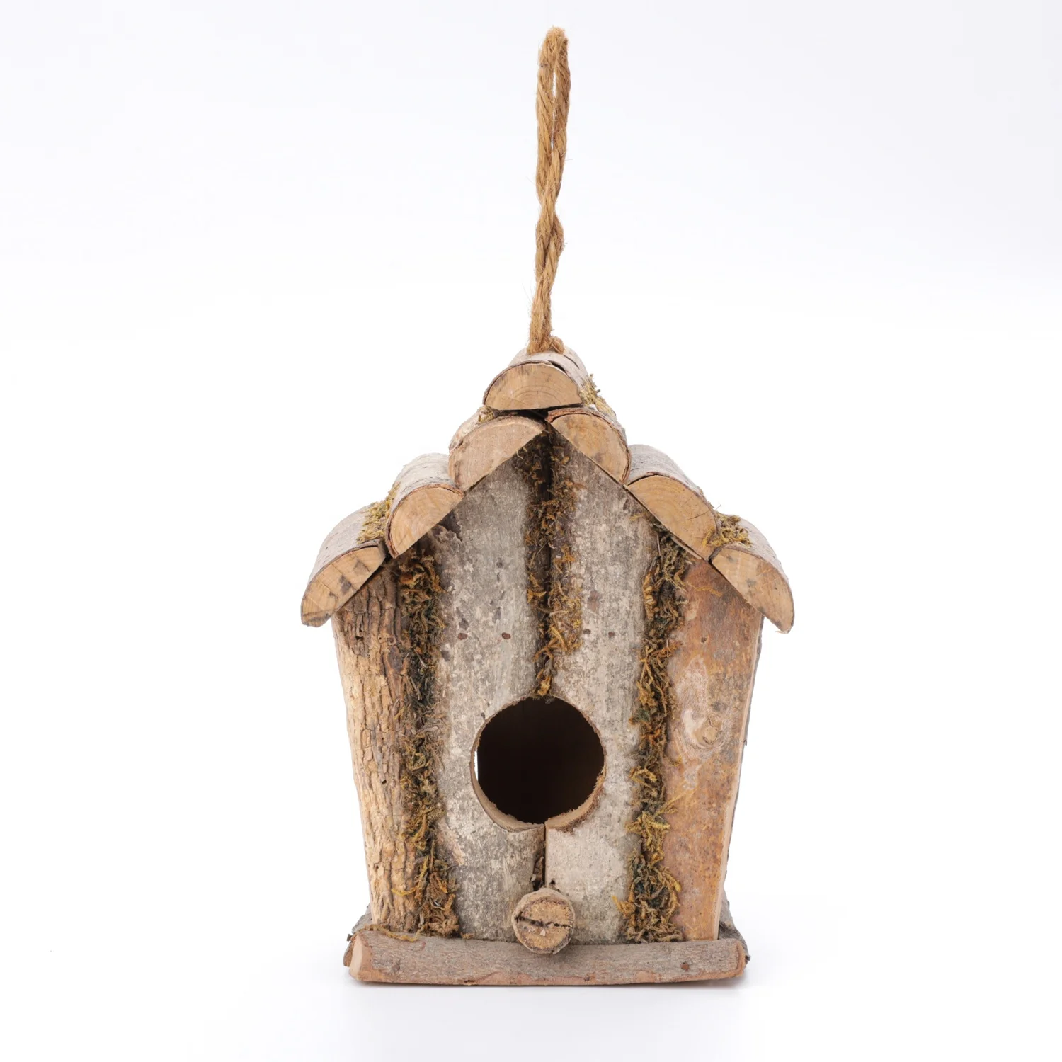 Chinese Bird House Suppliers Customized Eco-friendly Small Wooden Bird House Practical Birdhouse Pet House