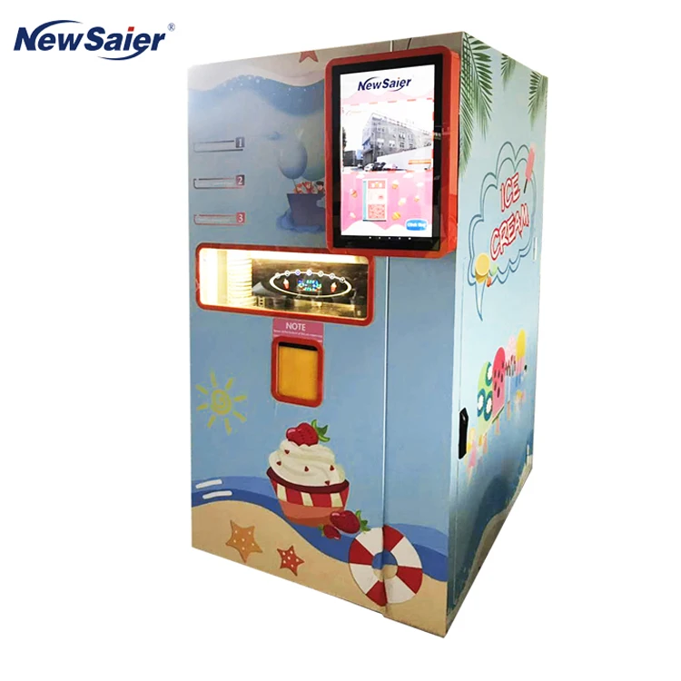 Nayax Payment Way automatic soft ice cream vending machine ice vending machine for sale vending machine coin acceptor