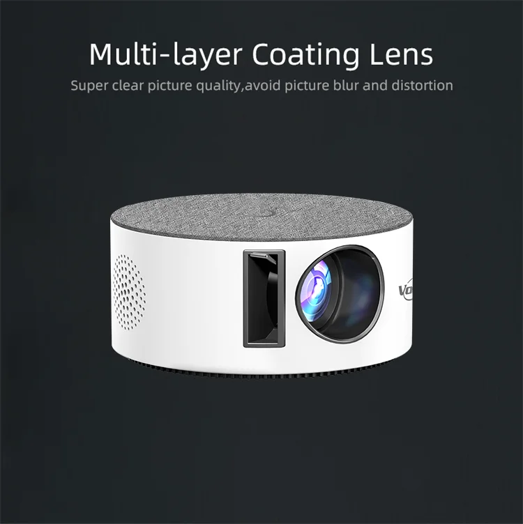 Cheap Price Min 200 Inch Projector Screen Portable Projector With CE Certificate Outdoor Logo Projector Advertising