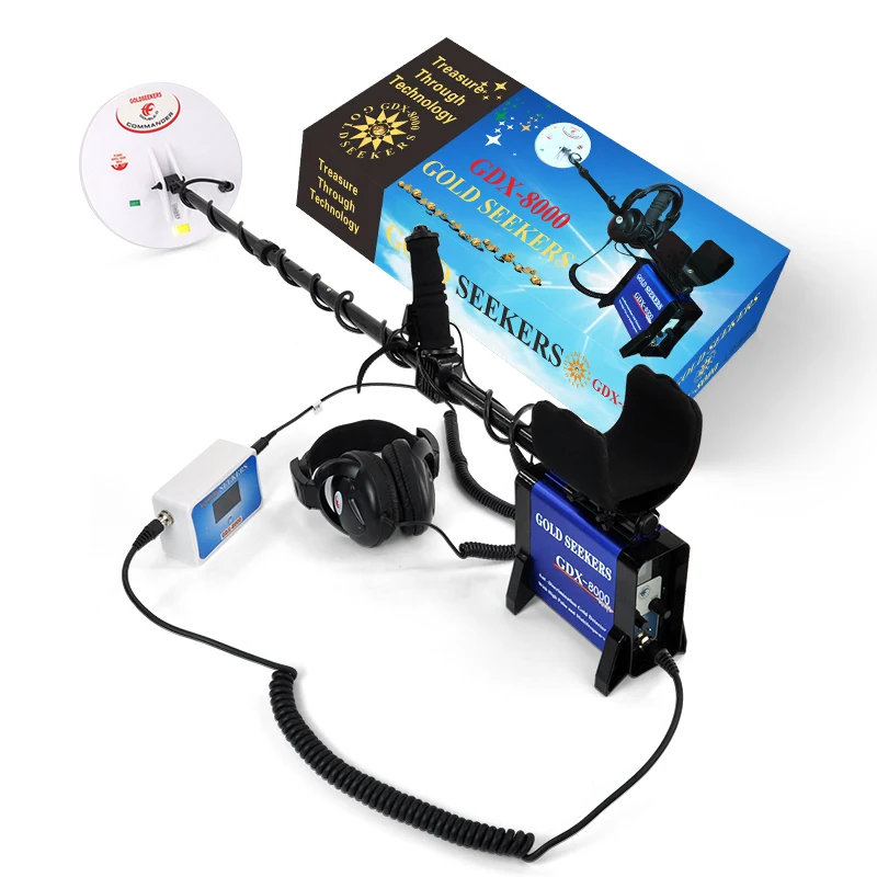 Профессиональный Подземный ручной металлоискатель глубина 10 метров детектор золота Металлодетектор