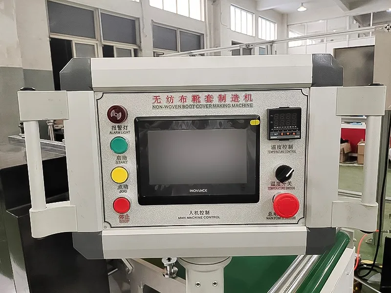 Factory Supply 20 To 40 GSM Disposable Nonwoven Ultrasonic Welding Sleeve Making Machine