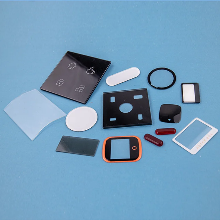 Индивидуальная сенсорная панель из закаленного стекла с цветным рисунком