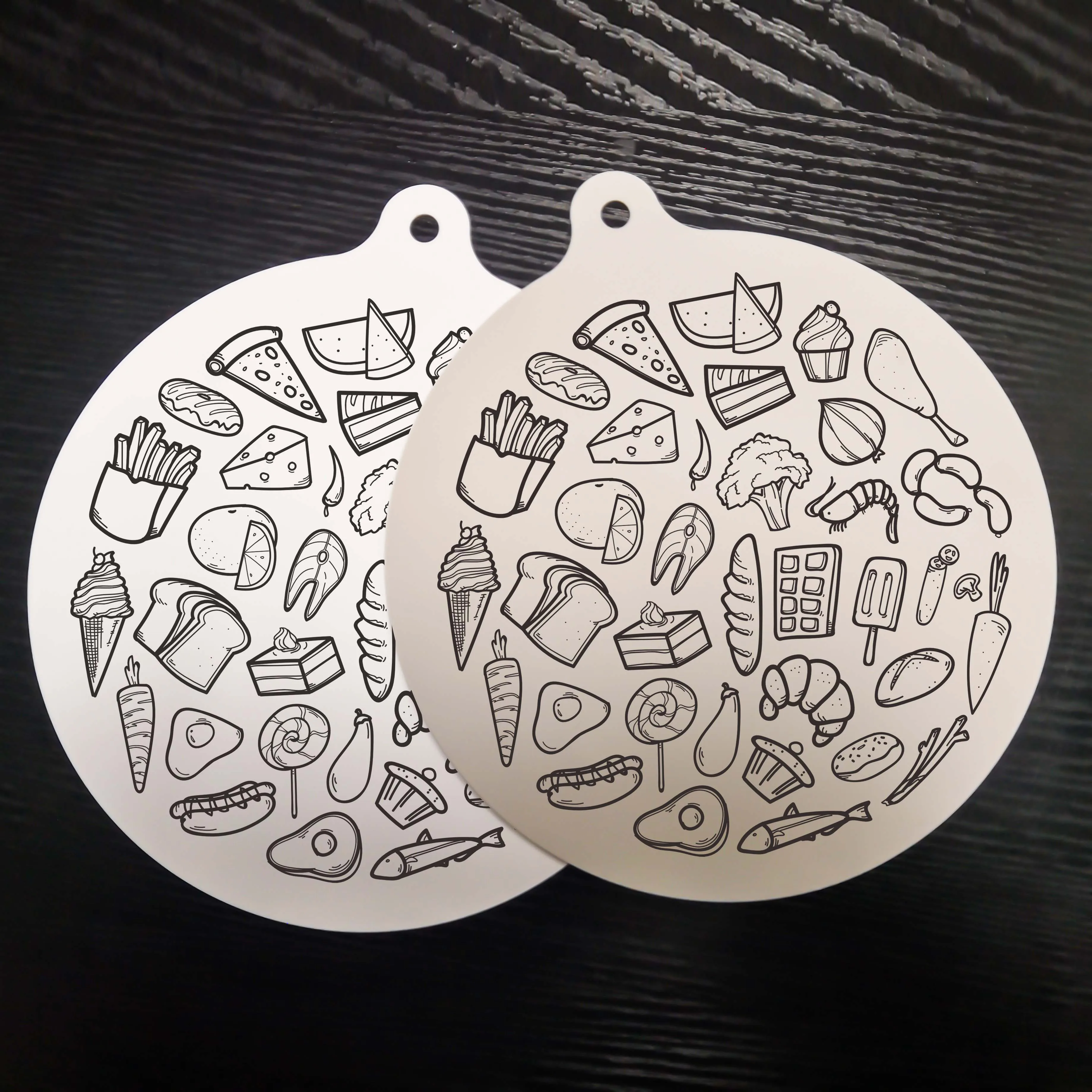 New Arrival Silicone Induction Mat Tableware Mat Rose Embossed Rose Pattern Custom Colors