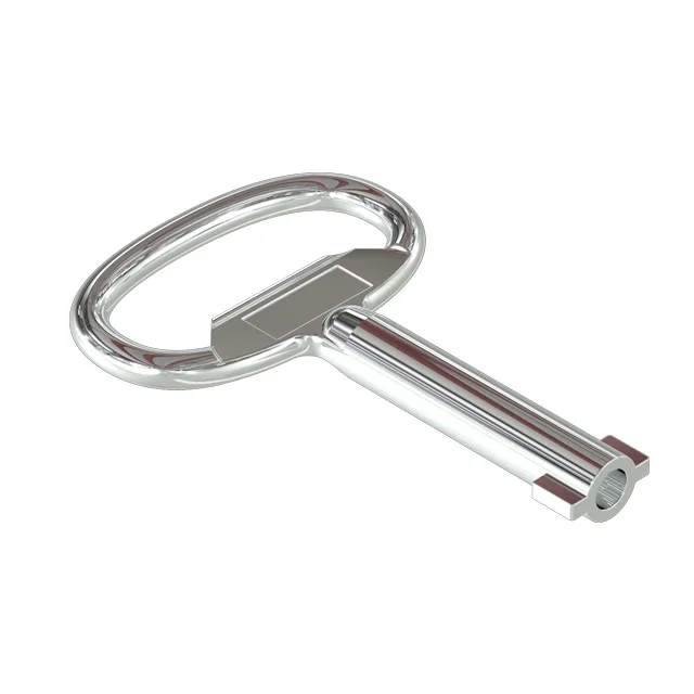 OEM Square Triangle Head Type Panel Fittings Enclosure Cabinet Galvanized Cam Lock with Universal Blank Keys Packed Carton Box