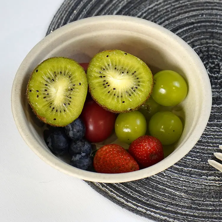 High quality compostable biodegradable disposable sugarcane bagasse food packaging to-go boxes