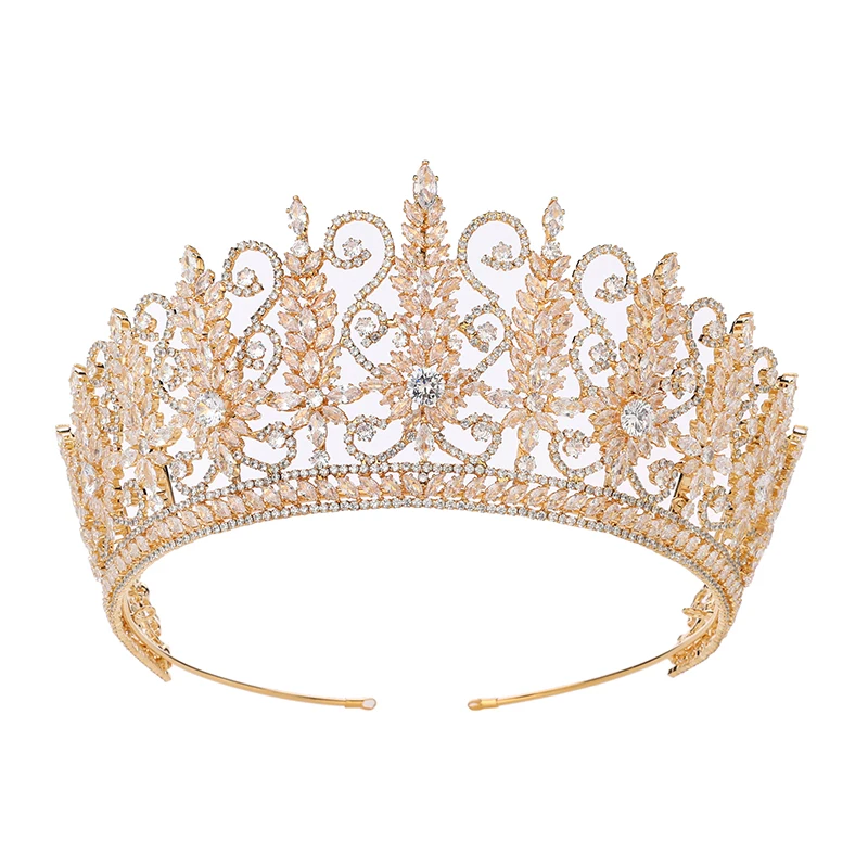 bridal tiara miss universe crown pageant crowns for women wedding head pieces accessories for dresses BC6578