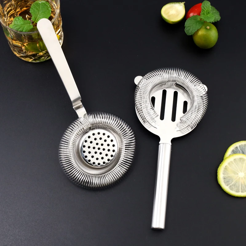 Stainless steel strainers Filter Bar Strainer Bar Tools Cocktail Strainer