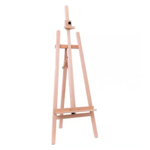 Adjustable artist wooden triangular display painting art easel stand