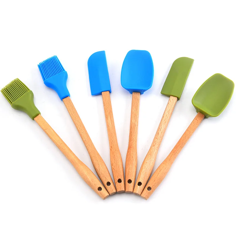  3 шт. кухонная утварь термостойкая силиконовая мини-шпатель для выпечки