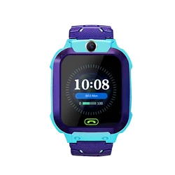 Hot Sale Christmas Gift Children Led New Model 2022 Gps Smartwatch Led Touch Bracelet Hidden Camera Kid Smart Watch Q12