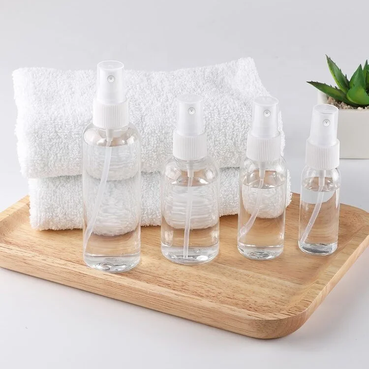 Alcohol Gel Para 50ml 60ml 100ml 120ml 200ml PET Spray Envase De Plastico Bottles