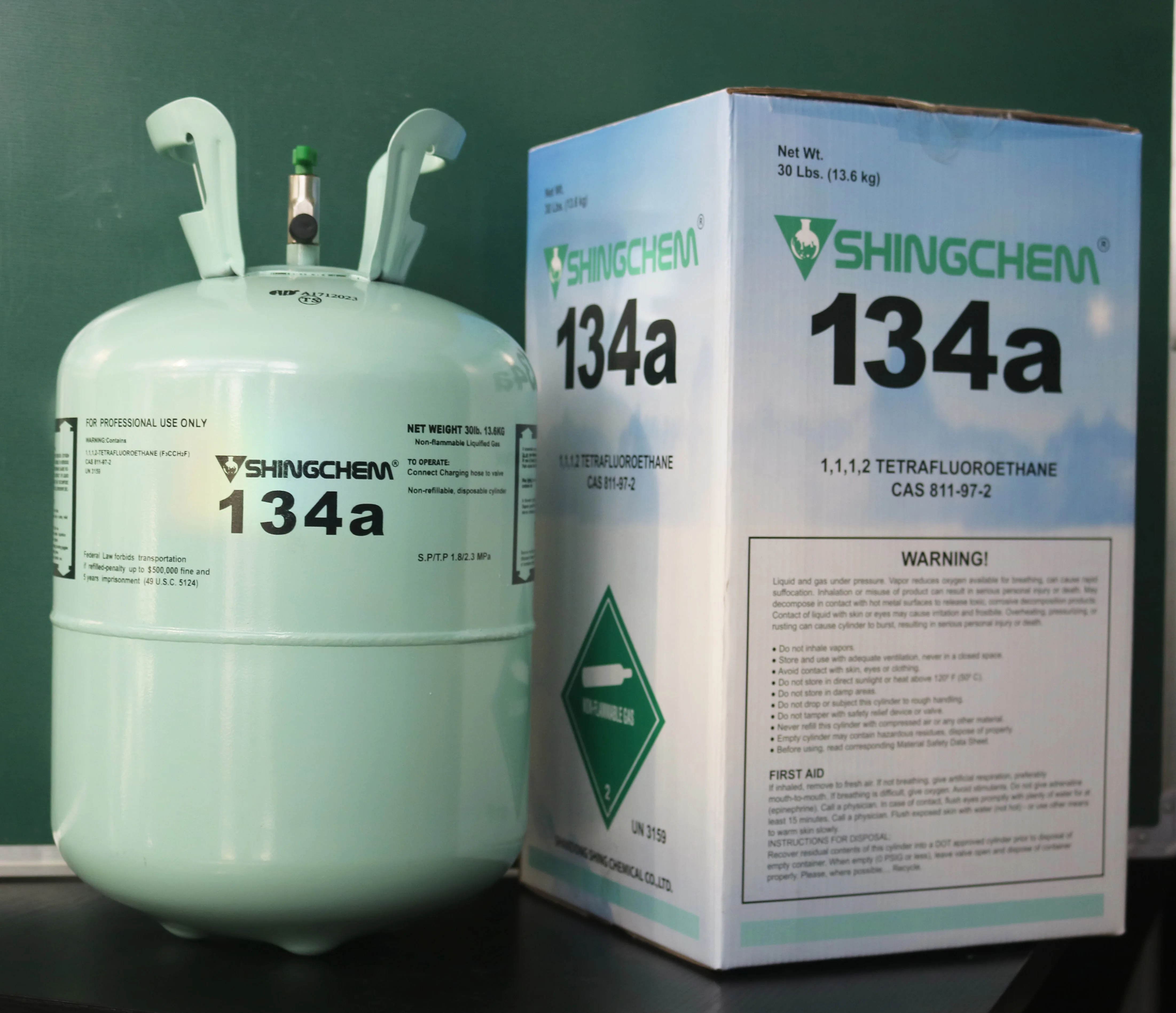  Профессиональный производитель газ хладагента r134a 13 6 кг hfc 134a многоцелевой смешанный