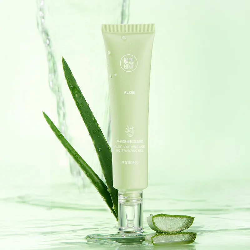 Aloe Vera Gel for Men and Women Moisturizing Soothing Heat Repair Light Acne after Sun print Repair Aloe gel