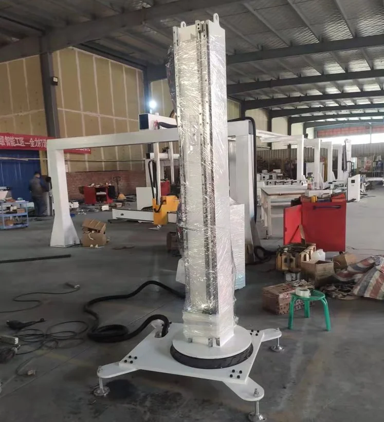 Automatic Pallet Stacking Machine PLC Control Robot Palletizing Packaging Palletizer Machine for Carton Case