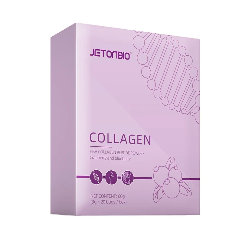 
OEM Taste Customized Price New Type Strawberry Flavor Vitamin Fish Collagen Peptide Powder 