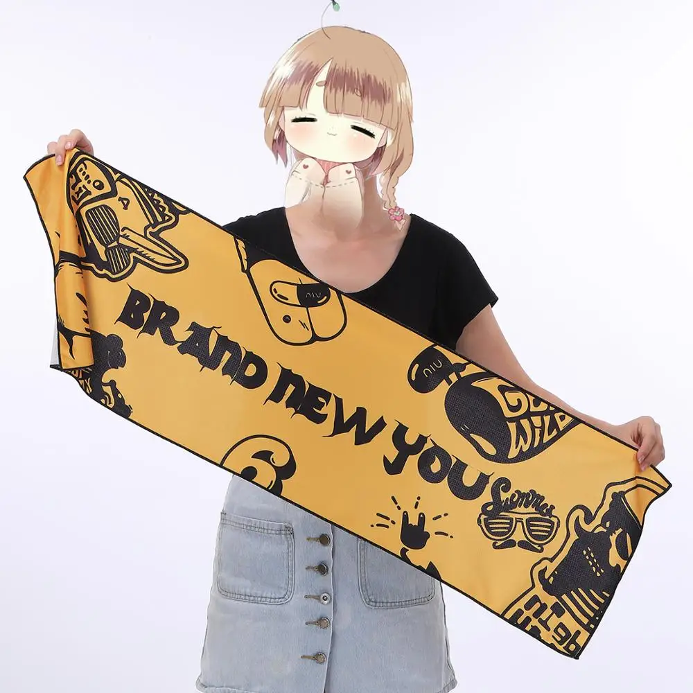 Несколько функций быстрый сухой двойной сублимации стороны печатных тренажерный зал полотенце для клуба