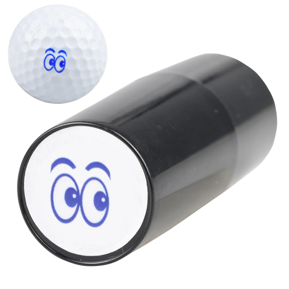Hot Sales Golf Ball Stamp Waterproof Golf Marking Permanent Ink Line Marking Accessories Quick-dry Various Pattern Mark Stamp