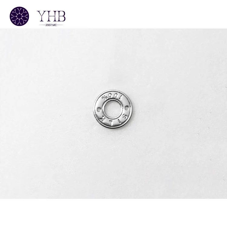 High Quality Factory Price Fashion Round Metal Button For Shorts Snap Button Custom Buttons