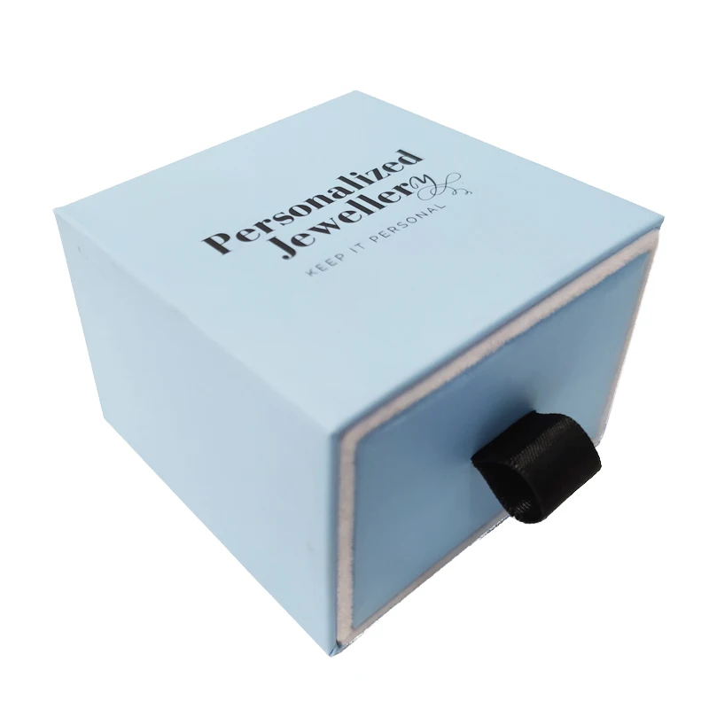 Jewelry Box Manufacturers in China, Jewelry Packaging Box for Ring Necklace Bracelet Earring Jewellery Box MOQ 500 Pcs Black