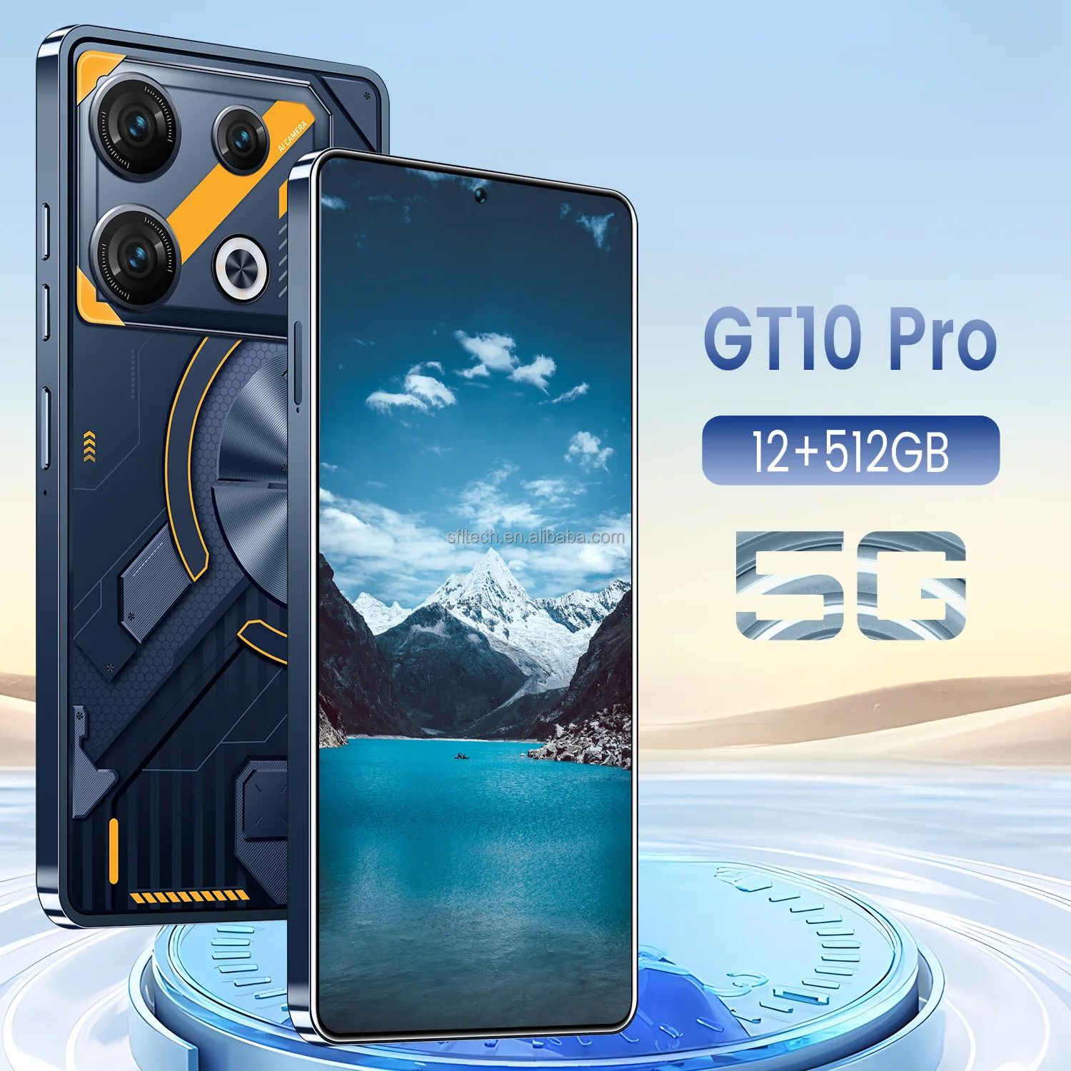 2024 Cellphone Original GT10pro 12GB512GB 5G Smartphone 6.8inch Unlocked dual card 5G Phones Android 14 Mobile phones