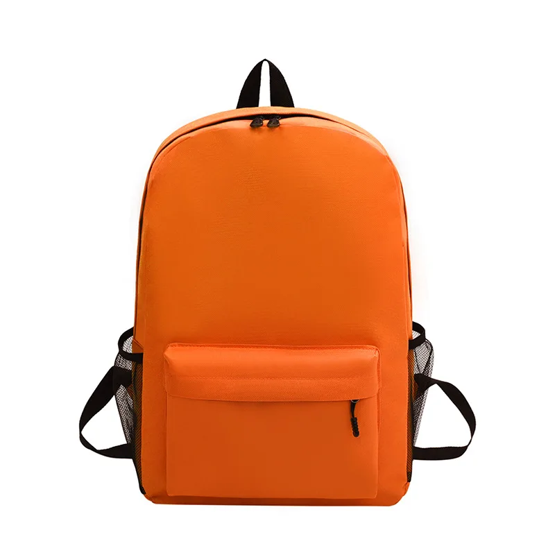 Customizable Logo Pattern Printed Primary Secondary School Students Backpack Promotional School Bag