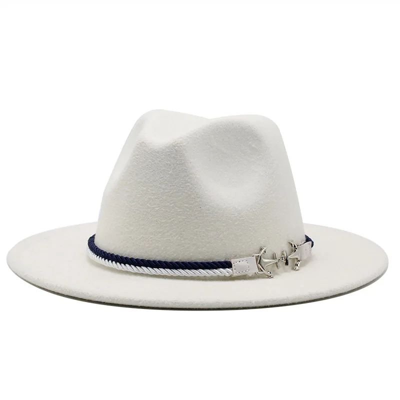 Высококачественные модные федоры в стиле унисекс на заказ, новые аксессуары, винтажные однотонные фетровые шляпы в стиле джаз на осень и зиму