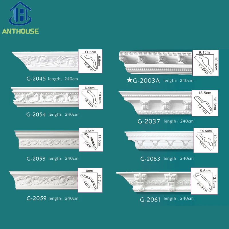 Высококачественная декоративная отделка двери, молдинг, внутреннее украшение, гибкая корона, молдинг, карниз, молдинг для настенного угла