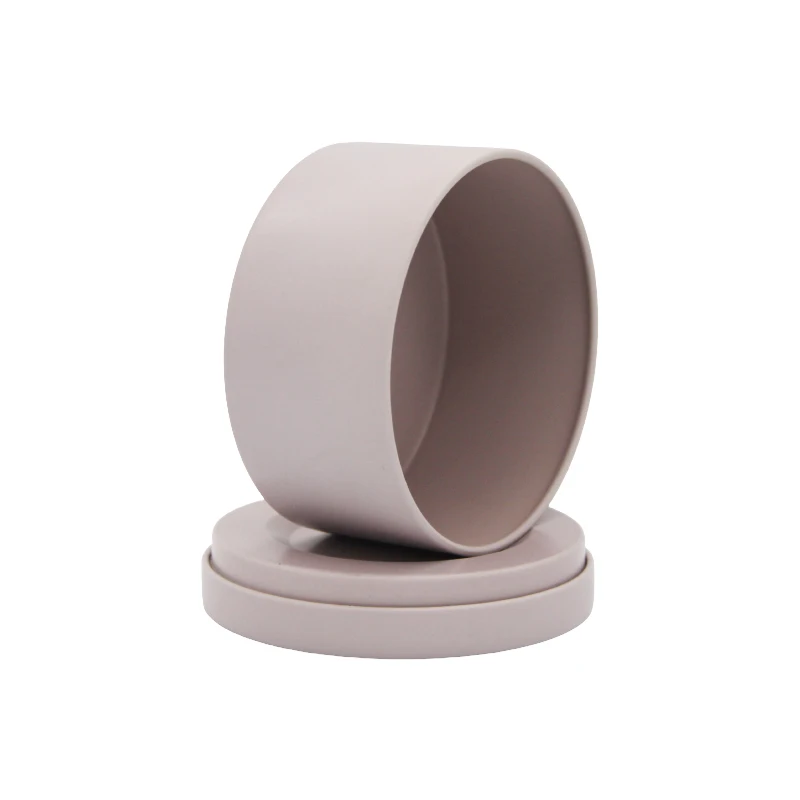 Matte Black Candle Tin With Lid And Gift Box,tin Cans For Candle Making Candle Making Tins White