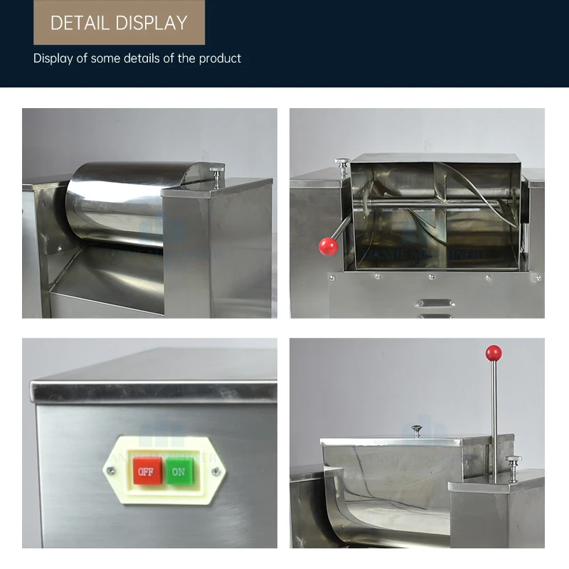 CH groove type powder mixer/trough type dry powder mixer  food mixer coffee blender mixing machine