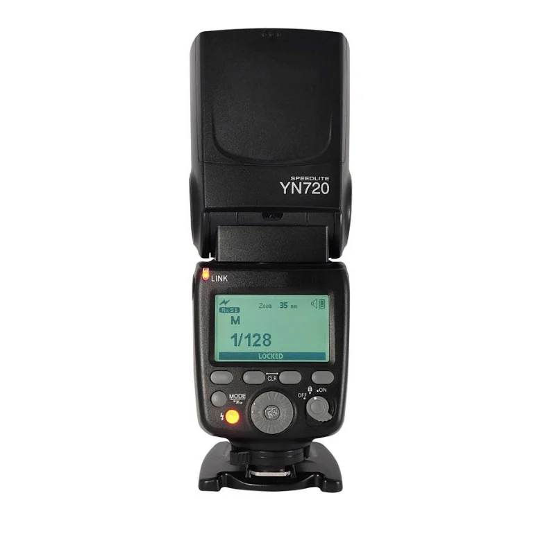  2018 YONGNUO YN720 литиевая Вспышка Speedlite с литий-ионной батареей для Canon 1100d 650d 600d 70d 700d Nikon Pentax
