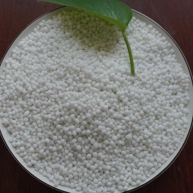 Organic Nitrogen 46N Sulfur Coated Granules 25kg Bag Slow Release Urea N46 Enhances Rice Fertility Crystal Prilled Powder