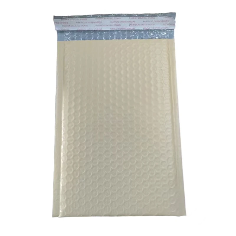 Beige Bubble Mailer Envelopes Quality Custom Shipping Envelope With Bubble