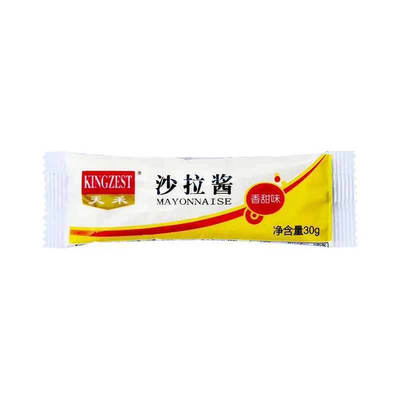 Mayonnaise Bag Mayonnaise En Petit Format Mayonnaise Bottle Packaging Plastic Bottle