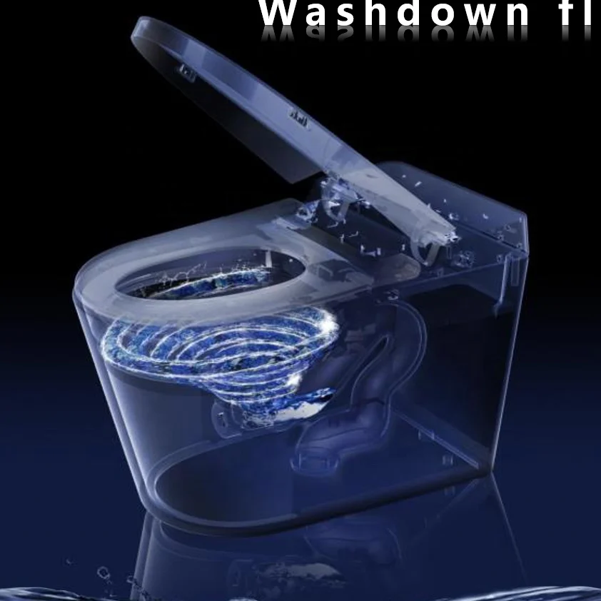 Sanitary ware smart toilet intelligent wc floor mounted toilet bowl bathroom electric bidet