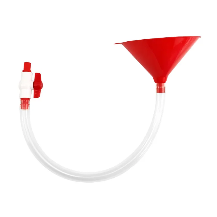 Drinking Beer Funnel with valve Beer Bong Party Game