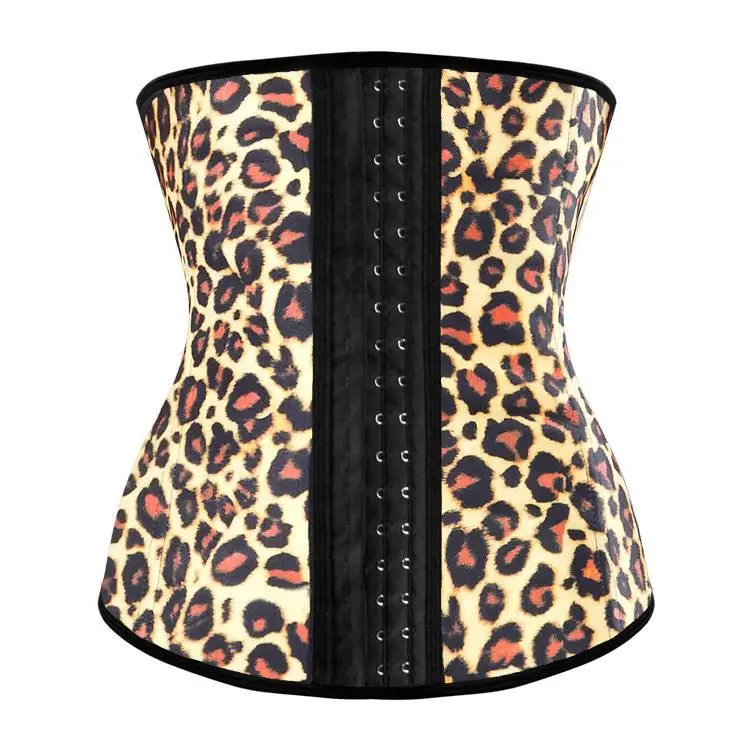 Fajas Colombiana 3 hook Latex Waist Trainer 9 Steel Boned Corset