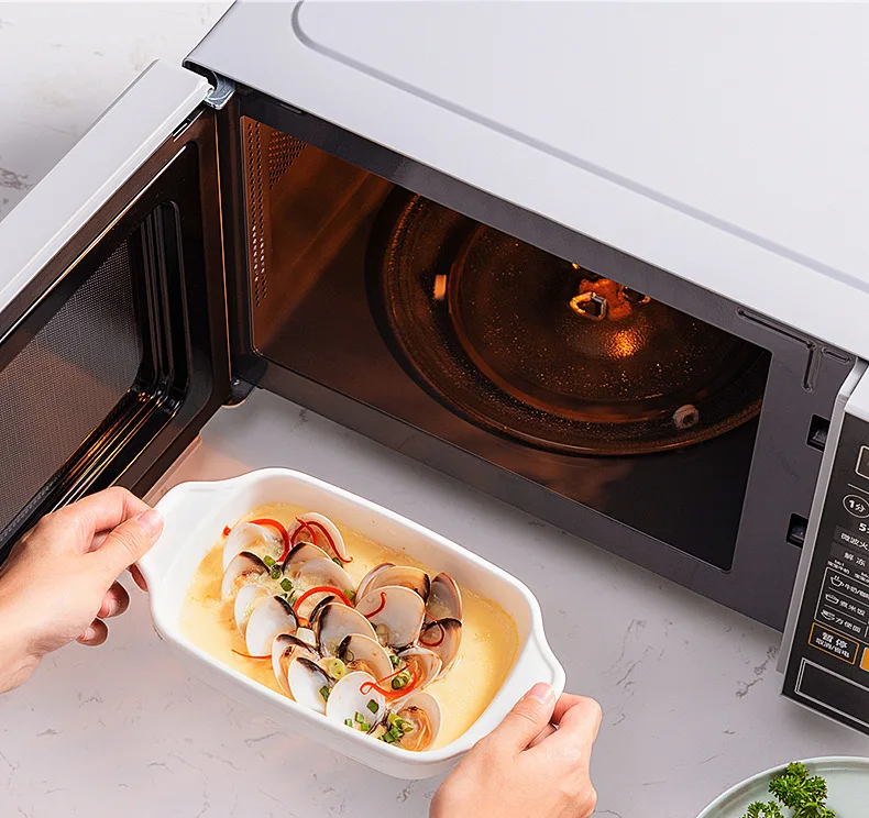 High-efficiency home 21L microwave oven computer controlled smart shortcut menu