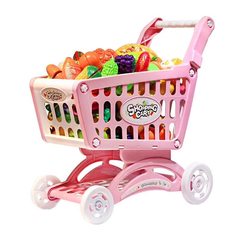 Dakota 2021 Hot Sale Shopping Cart Kitchen Toys Kids Wholesale Educational Toys