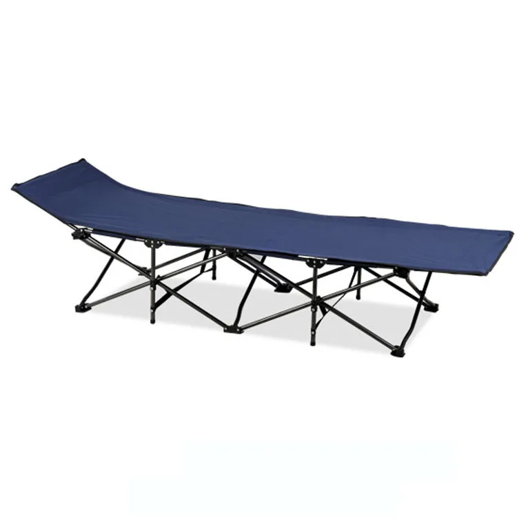 Flat Tube Outdoor Leisure Deck Chair Camping Garden Patio Office lunch break hospital attendant fold-out bed folding bed