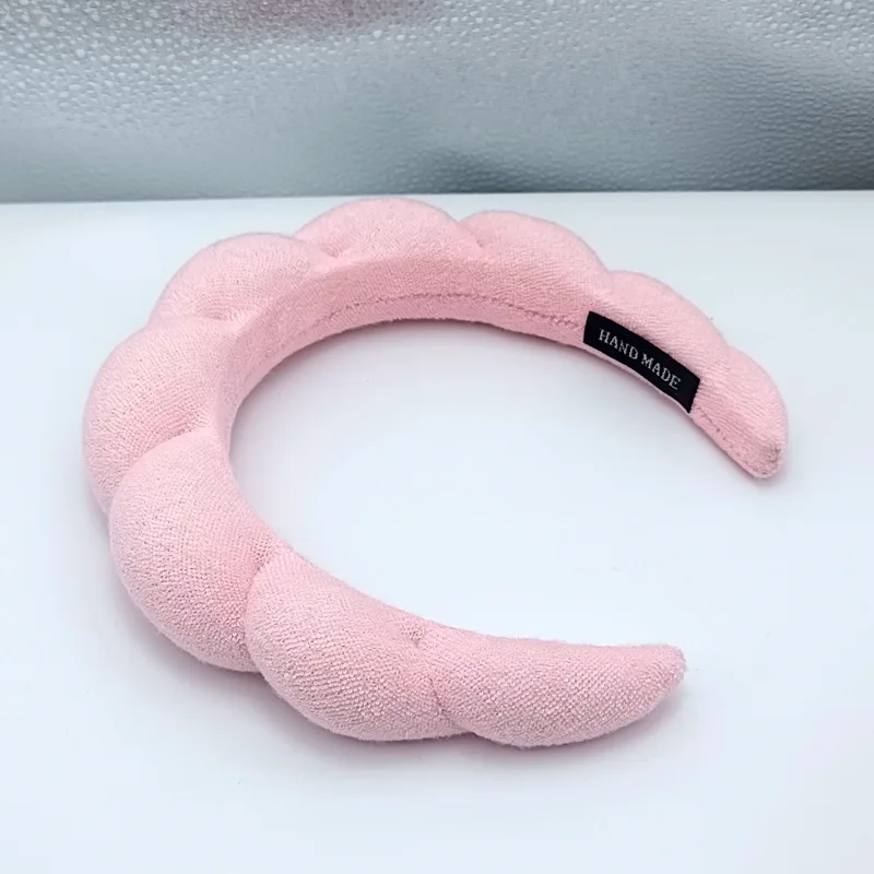 Novel and creative high - grade sponge hair hoop head towel flannelette headdress