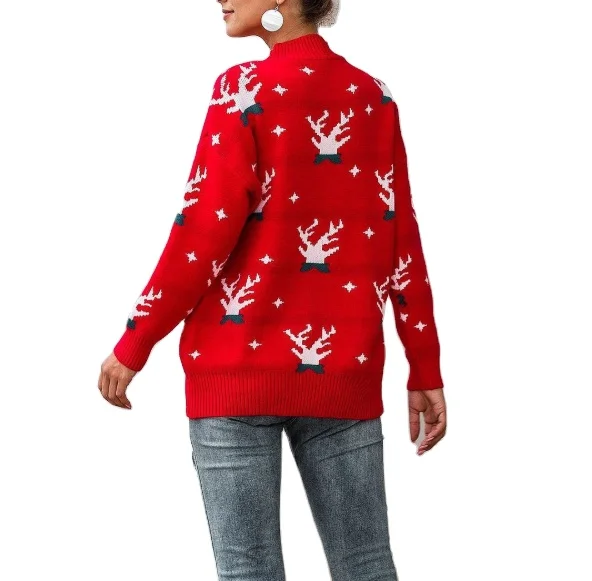 
Christmas thick sweater winter pullovers for women 