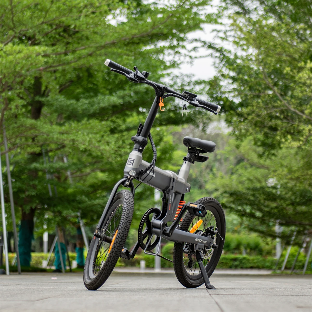 Off Road Bafang M620 EU Warehouse E-Bike Electric Bicycle 20 Inch Fat Tire Folding Rechargeable Bike for Adults