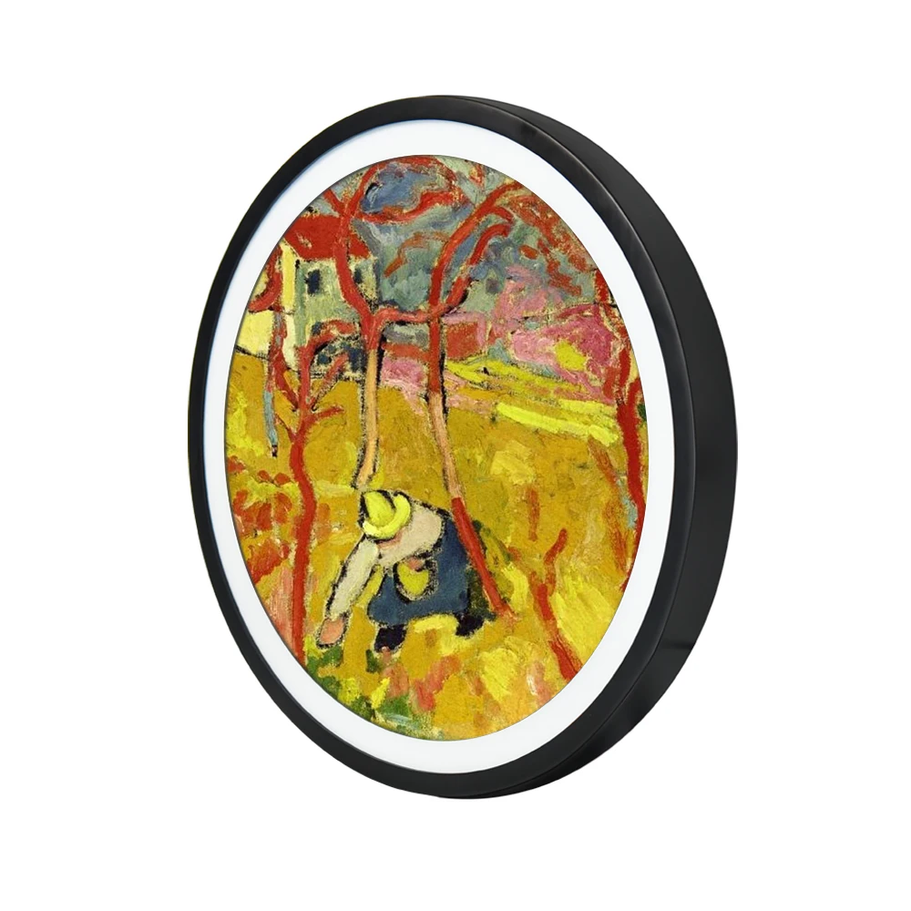 INSOVISION 23.6 Inch round Icd screen Custom Round LCD advertising machine,digital signage displays